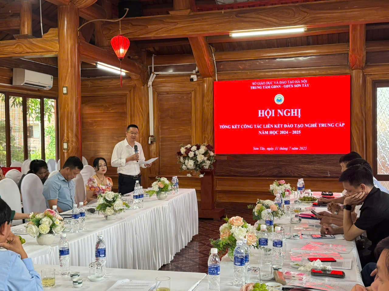 HỘI NGHỊ TỔNG KẾT CÔNG TÁC LIÊN KẾT ĐÀO TẠO NGHỀ NĂM HỌC 2024-2025